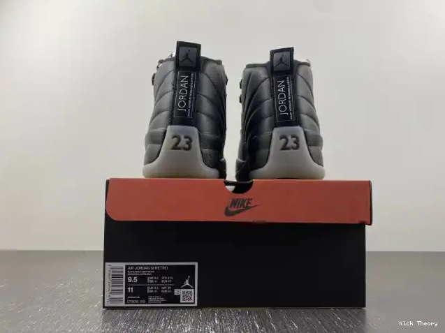 Kicktheory Wolf CT8013-019 Grey Air 12 Black Jordan 0606